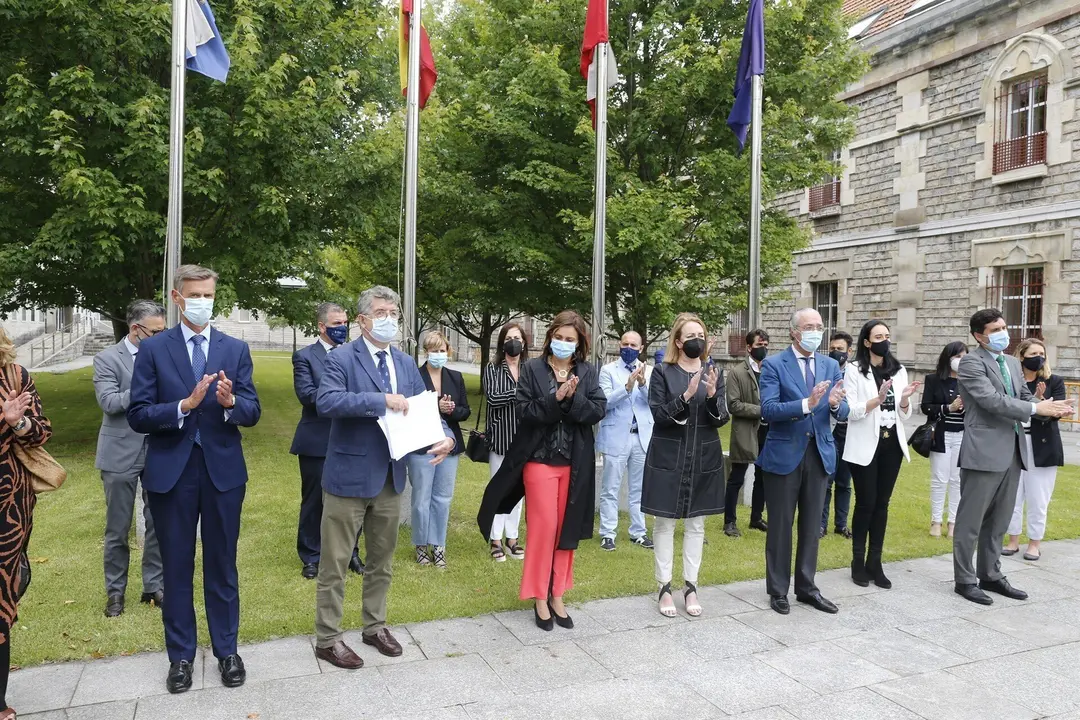 La Consejera De Presidencia, Interior, Justicia Y Acci&oacute;n Exterior, Paula Fern&aacute;ndez Via&ntilde;a, Participa En El Acto De Conmemoraci&oacute;n Del D&iacute;a De La Justicia Gratuita Y Del Turno De Oficio, Organizado Por El Colegio De Abogados De Cantabria