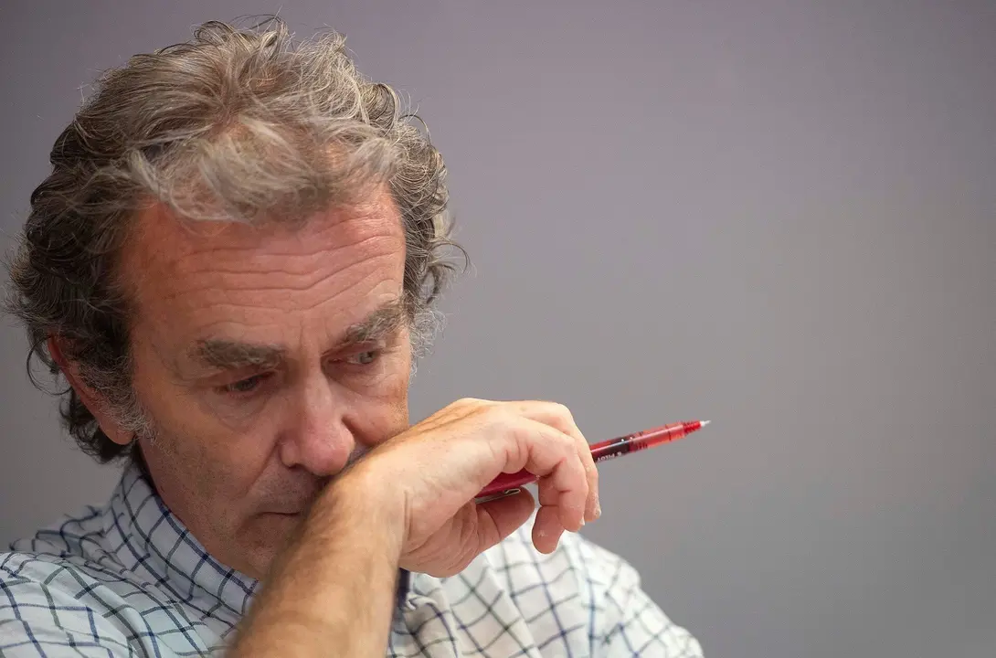 El director del Centro de Coordinaci&oacute;n de Alertas y Emergencias Sanitarias, Fernando Sim&oacute;n, durante una rueda de prensa para informar sobre la pandemia de Covid-19, a 5 de julio de 2021, en el Ministerio de Sanidad, Madrid, (Espa&ntilde;a).