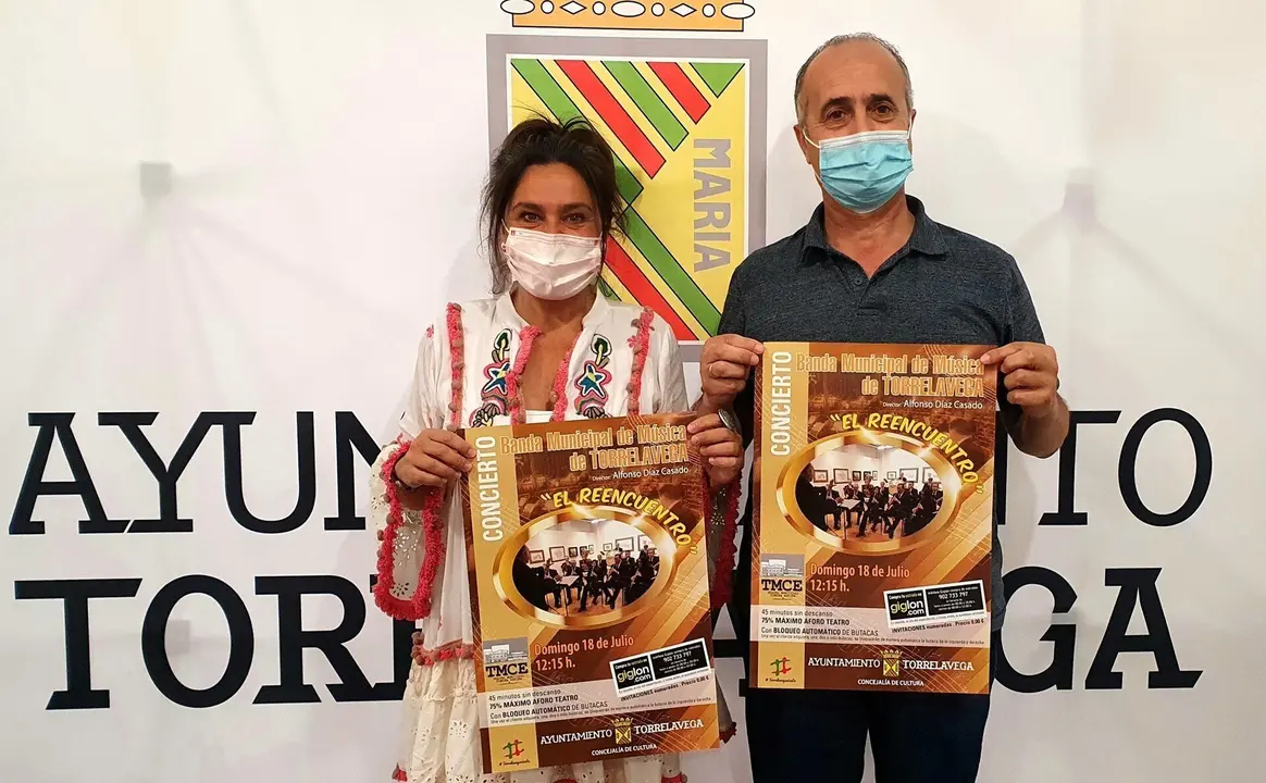 Presentaci&oacute;n del concierto que dar&aacute; la Banda Municipal de M&uacute;sica de Torrelavega en el TMCE