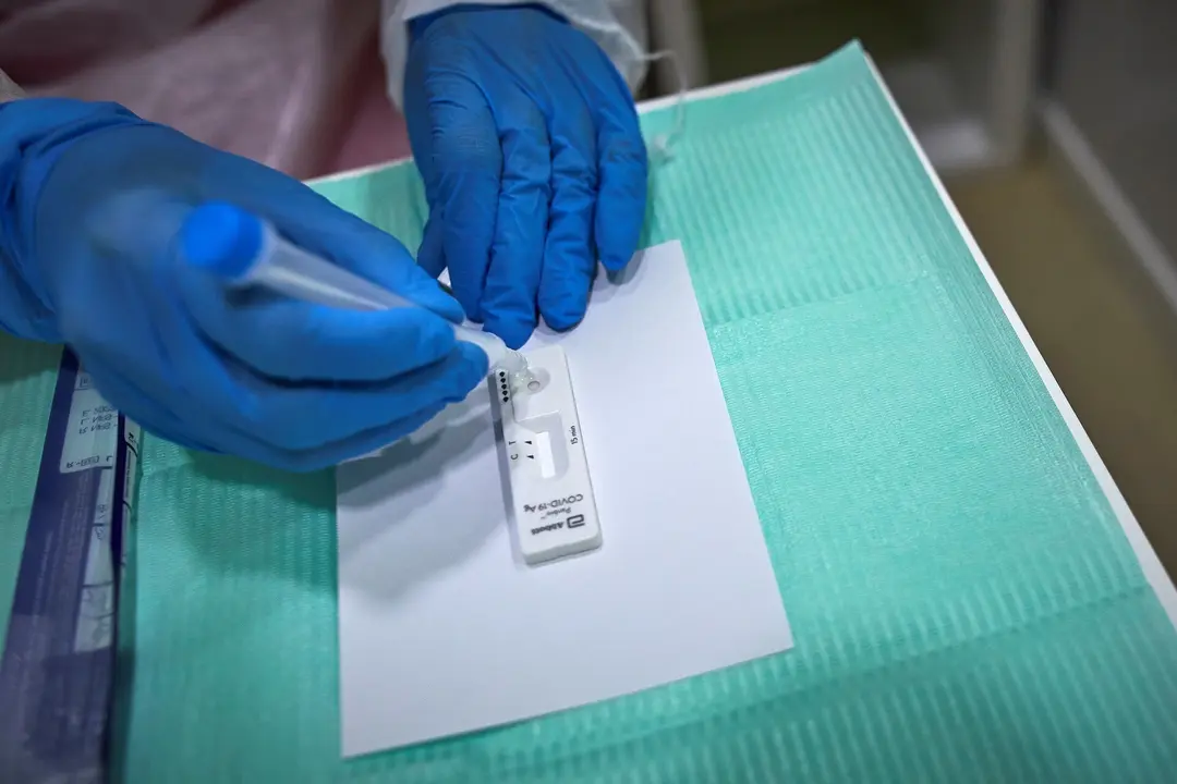 Archivo - Test de ant&iacute;genos