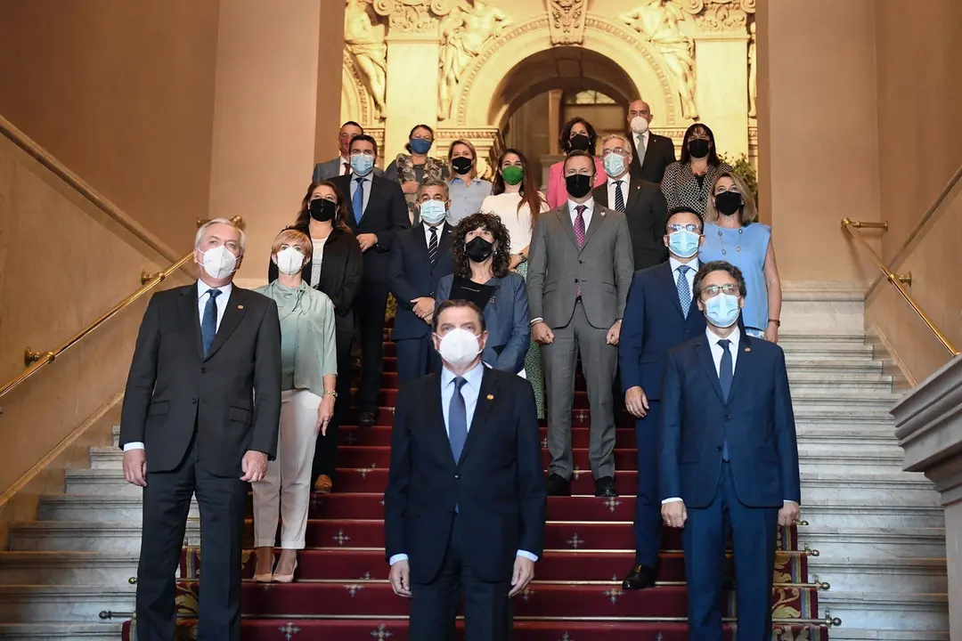 El consejero Desarrollo Rural, Ganader&iacute;a, Pesca, Alimentaci&oacute;n y Medio Ambiente, Guillermo Blanco, participa en la Conferencia Sectorial de Agricultura y Desarrollo Rural.