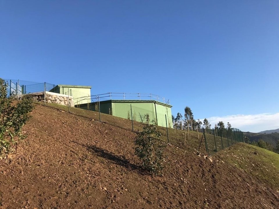 Depósito de Monte Cueto en Castro Urdiales