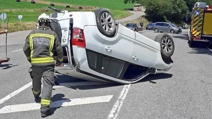 Accidente tr&aacute;fico