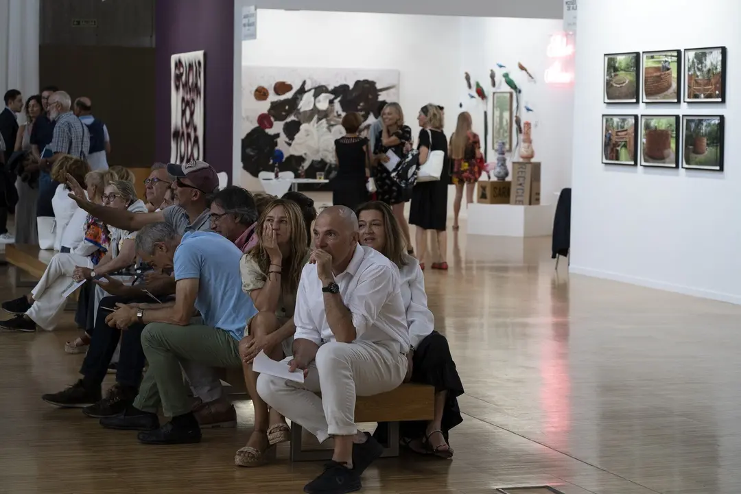 Archivo - Inauguracion de la 28 feria internacional ARTESANTANDER