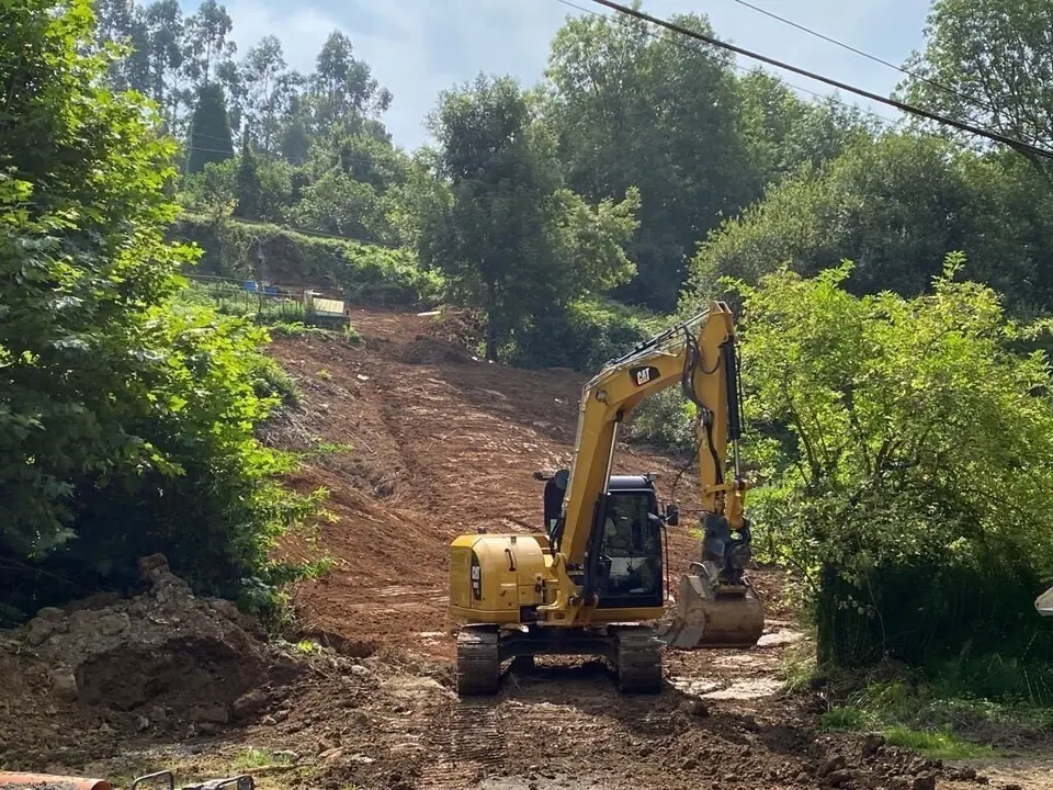 Obras de saneamiento de Baltezana Norte.
