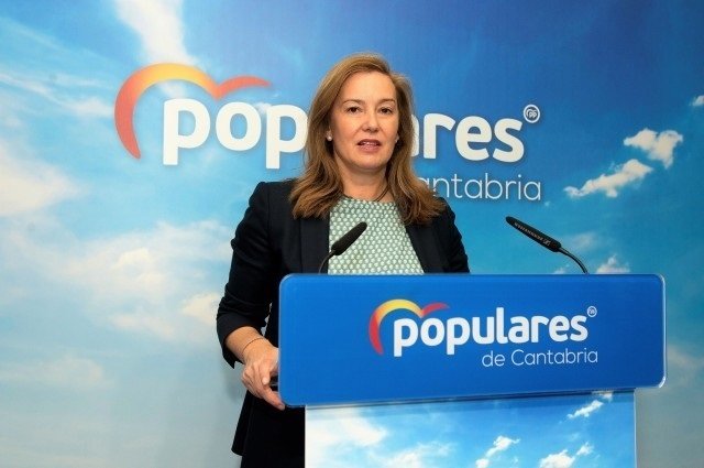 La secretaria autonómica del PP en Cantabria, María José González Revuelta.
