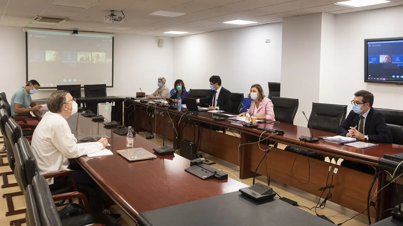 La consejera de Presidencia, Interior, Justicia y Acci&oacute;n Exterior, Paula Fern&aacute;ndez, preside la mesa sectorial de Justicia.- Archivo.