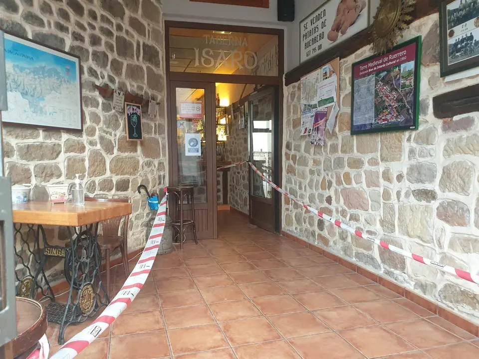 Cierre del interior de la hosteler&iacute;a