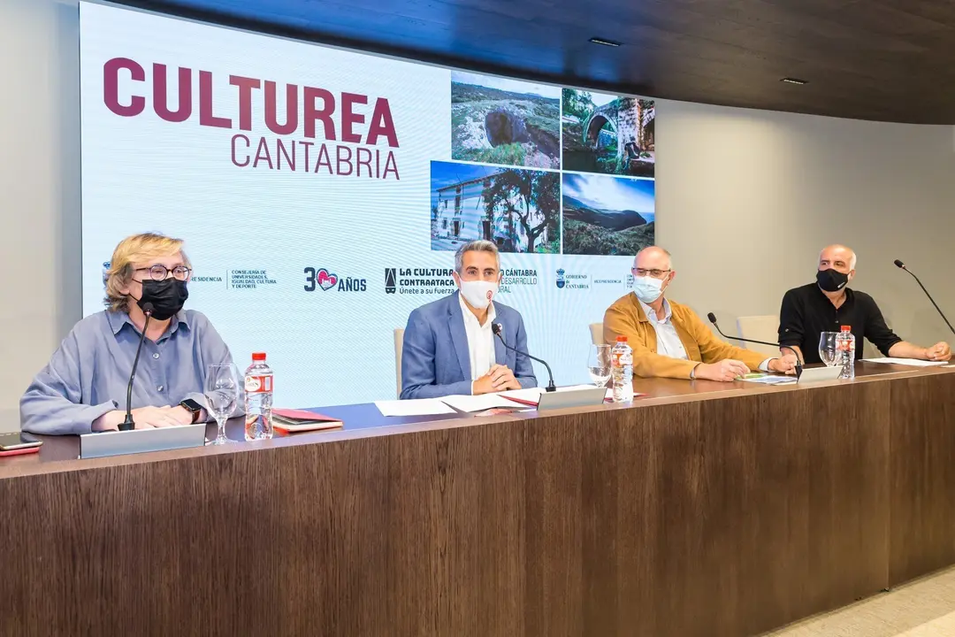Presentaci&oacute;n del programa &lsquo;Culturea Cantabria 2021&rsquo;