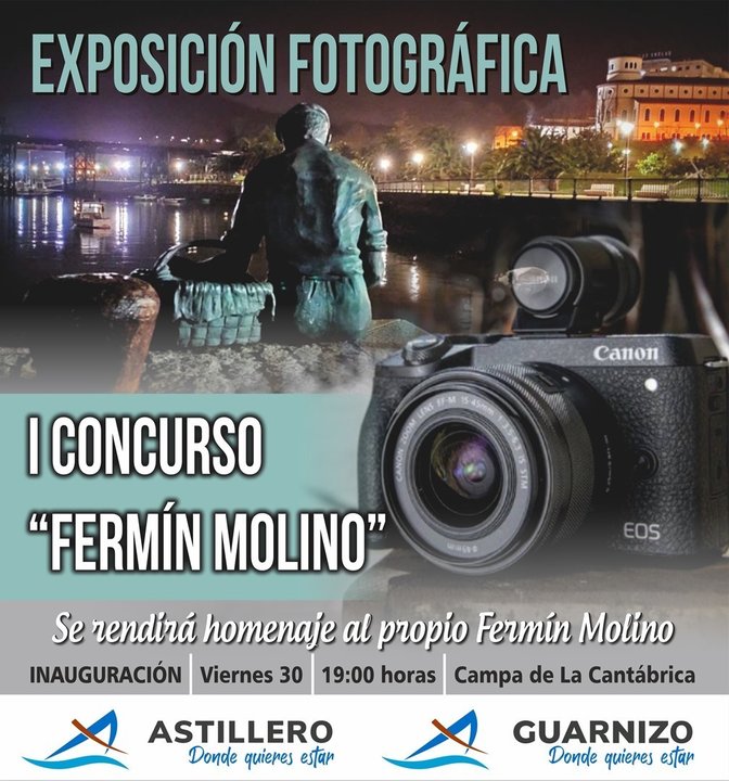 Cartel de la exposición fotográfica 'I Concurso Fermín Molino'