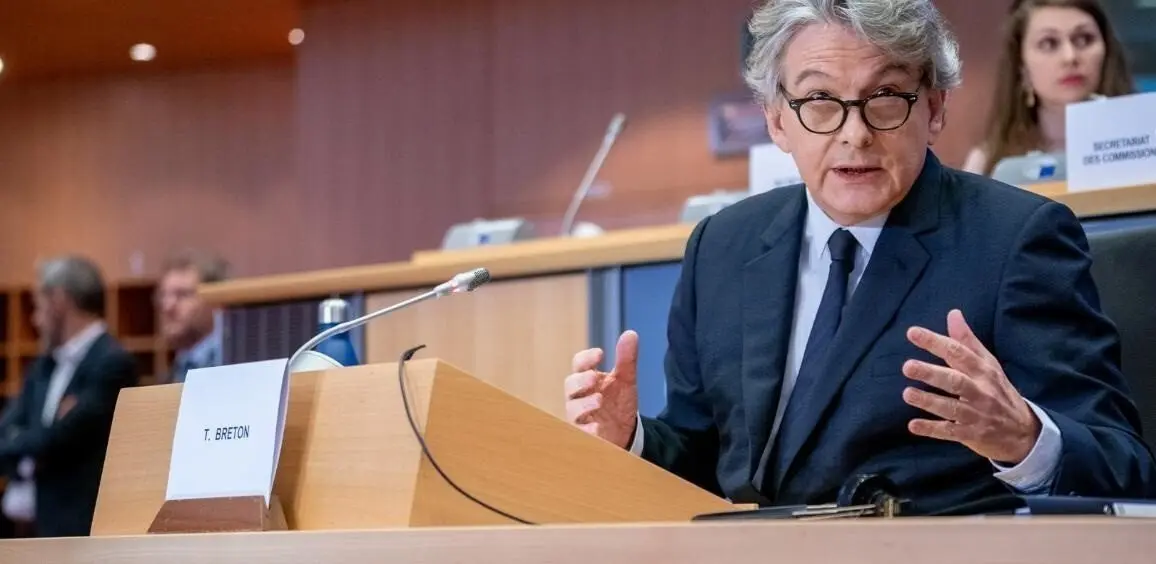 El comisario europeo Thierry Breton