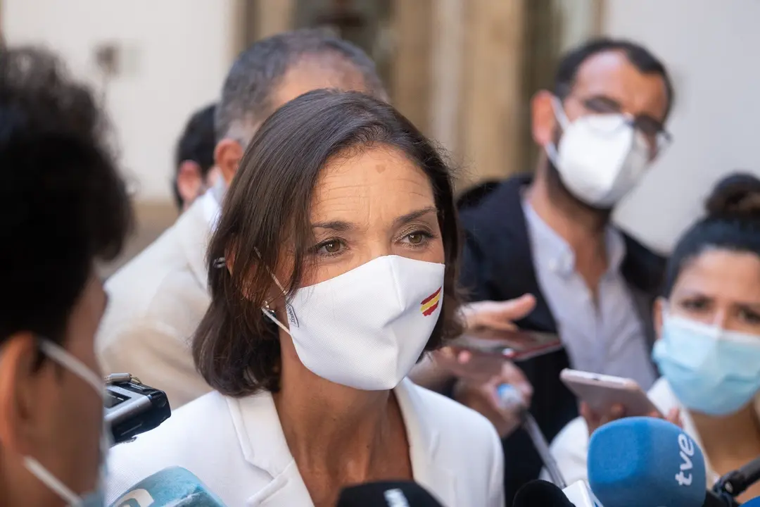 La Ministra de Industria Reyes Maroto presenta en Galicia el Plan Nacional Xacobeo 21-22