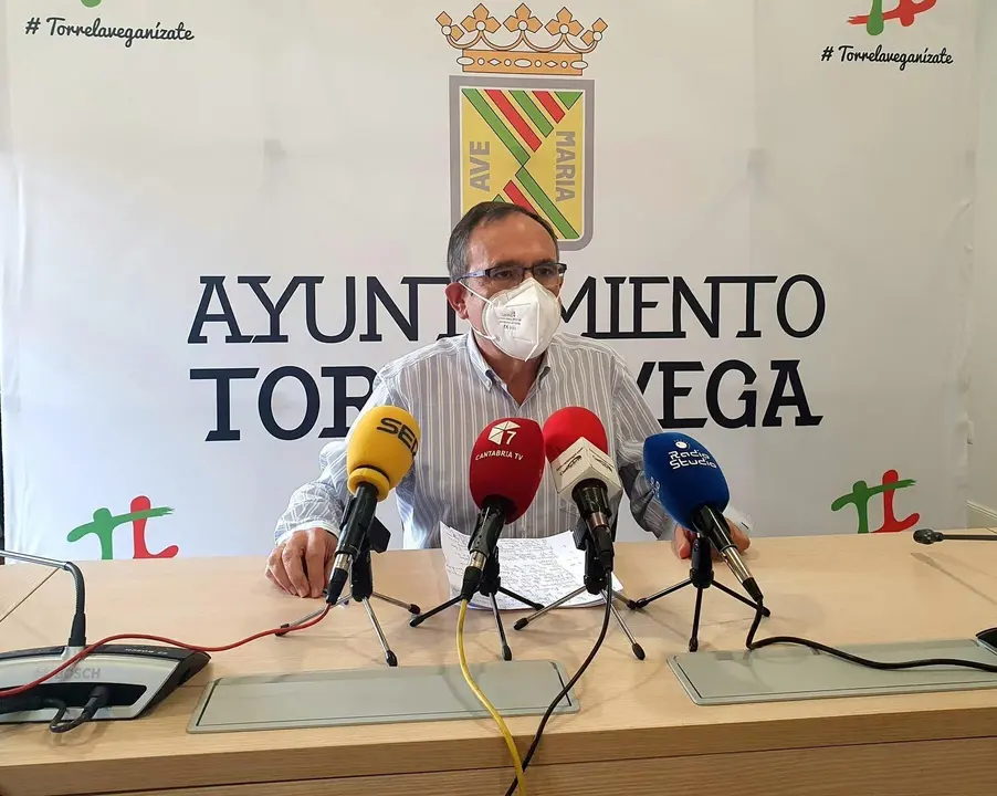 Cruz Viadero en rueada de prensa