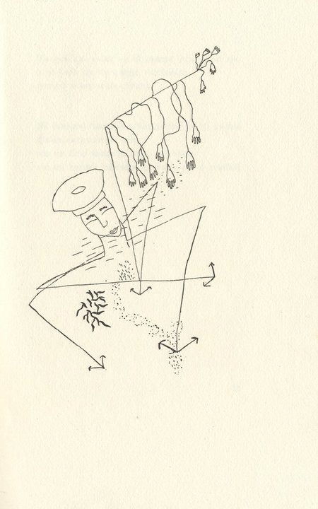 Dibujo de Federico García Lorca que se puede ver en la exposición
