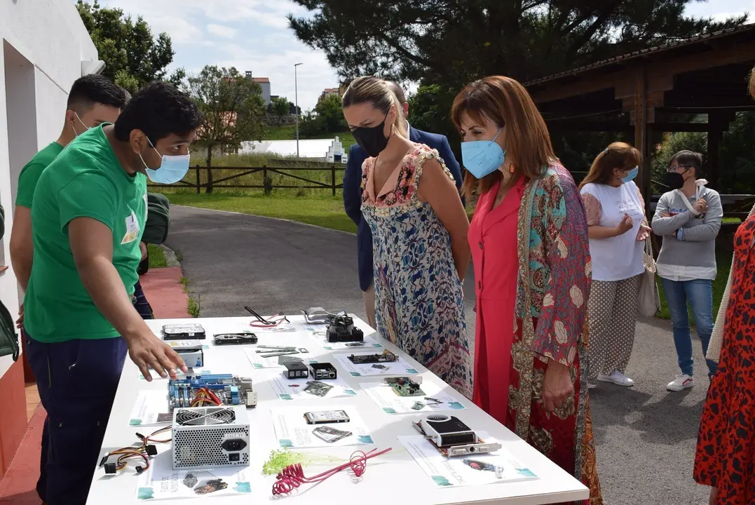 Encuentro de alumnos del Taller de Empleo y de la Escuela Taller.