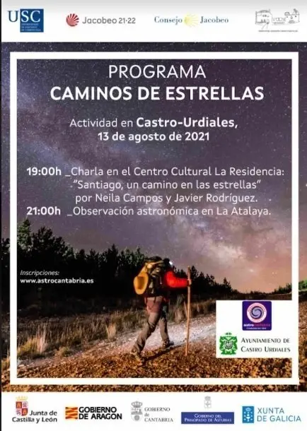 Archivo - Cartel del programa 'Caminos de Estrellas'