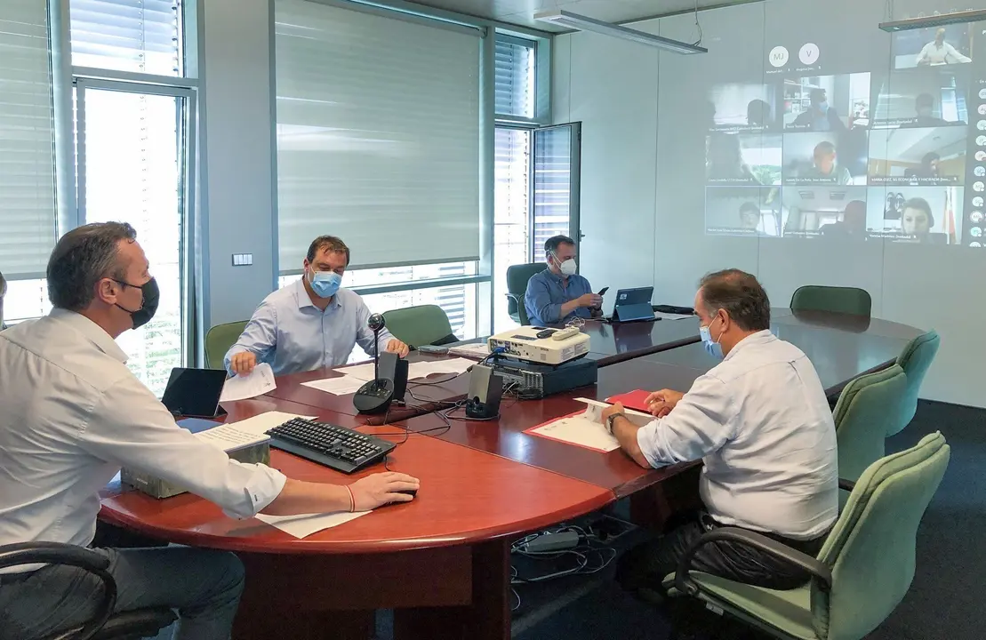 El Consejero De Desarrollo Rural, Ganader&iacute;a, Pesca, Alimentaci&oacute;n Y Medio Ambiente, Guillermo Blanco, Preside, Por Videoconferencia, El Consejo Rector Del CIMA.