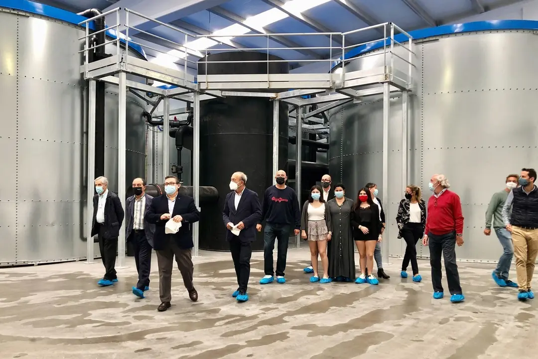 El consejero de Industria, Javier L&oacute;pez Marcano, visita Norcantabric