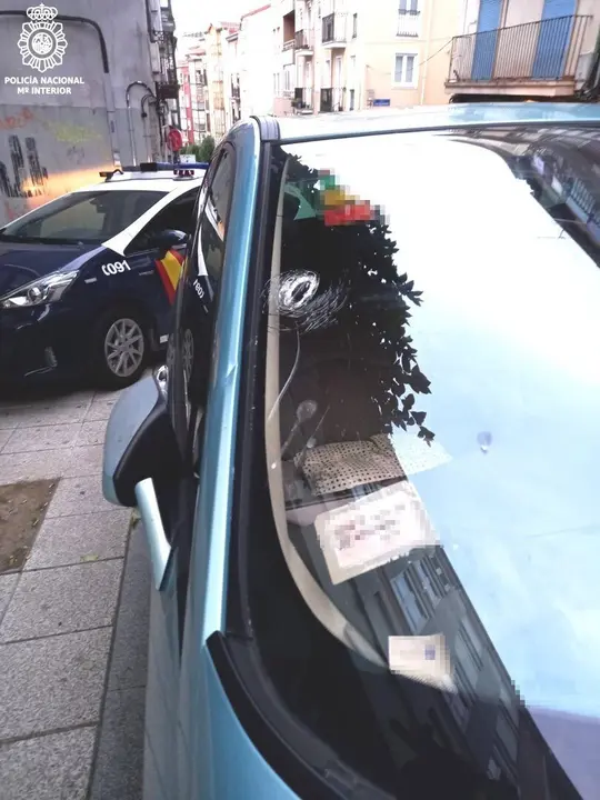 Veh&iacute;culo da&ntilde;ado