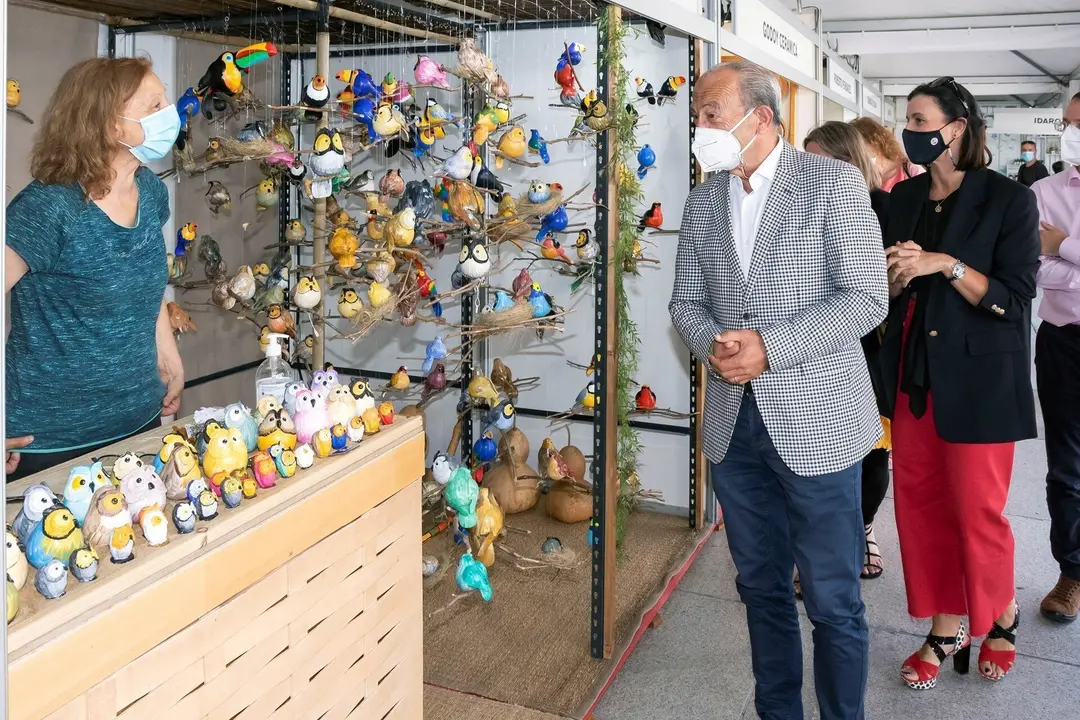 Inauguraci&oacute;n de la Feria de Artesan&iacute;a