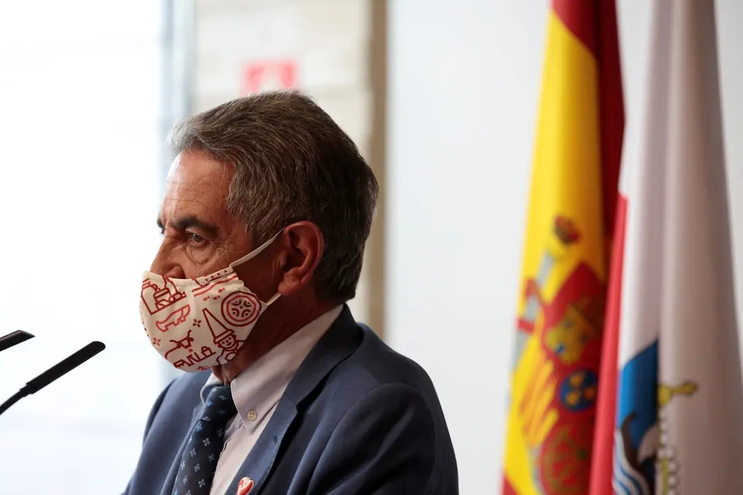 El presidente de Cantabria, Miguel &Aacute;ngel Revilla