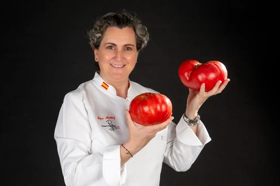 La chef Pepa Mu&ntilde;oz.