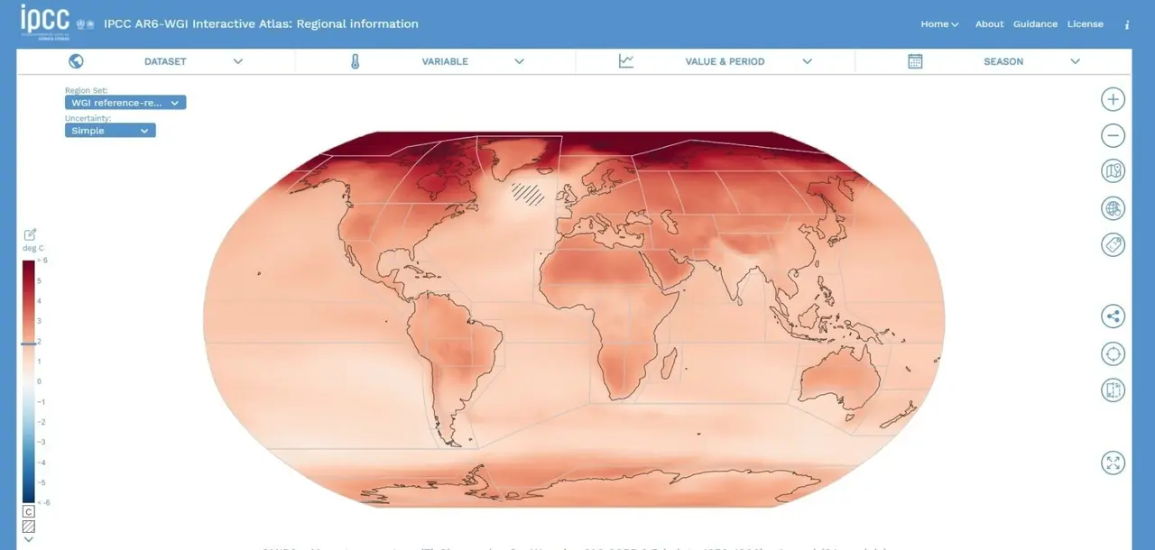 Archivo - Imagen del sexto Informe del IPCC