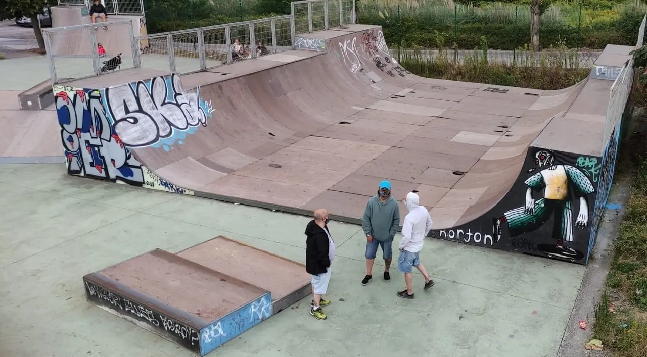 Estado actual del skatepark de Castro Urdiales