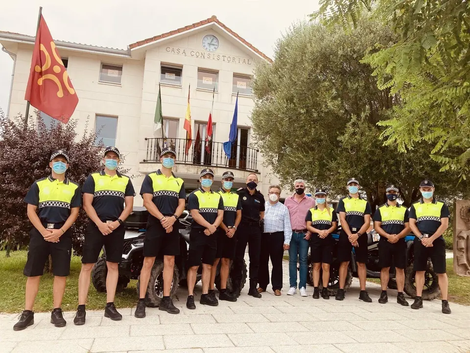 Refuerzo de la Polic&iacute;a Local de Noja