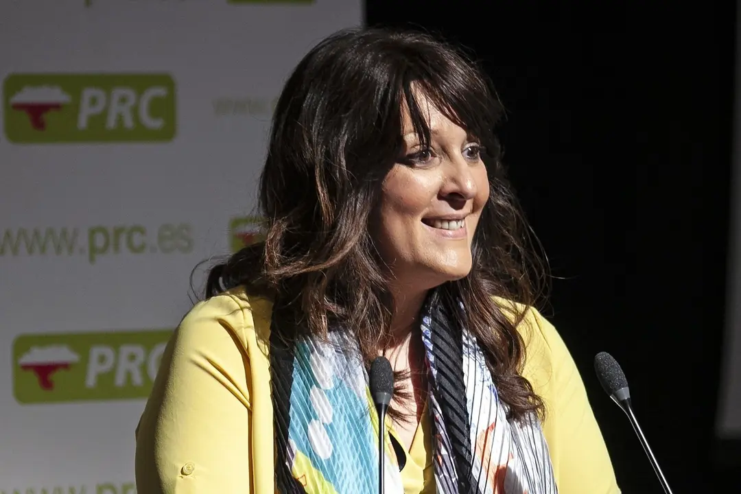 La secretaria de la Mujer del PRC, Vanessa Montes