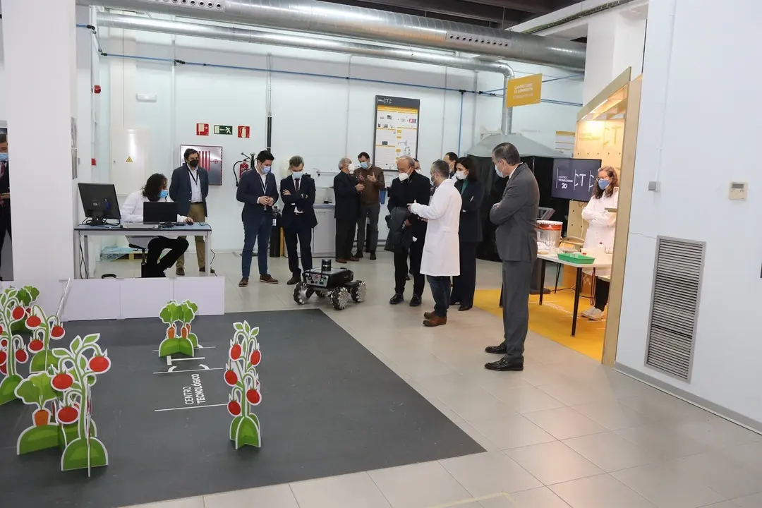 Visita del consejero de Industria, Javier L&oacute;pez Marcano, al CTC