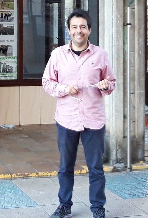 El concejal de Medio Ambiente de Santoña, Fernando Palacio