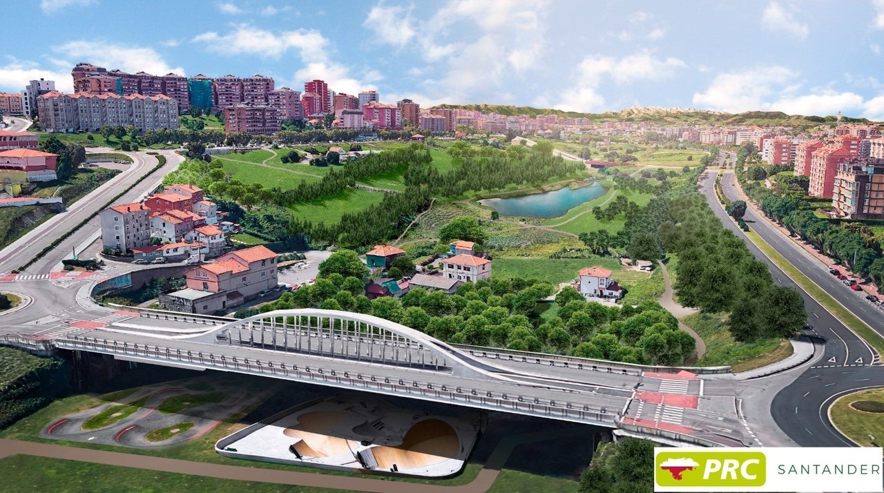 Propuesta del PRC de Santander para la II fase del parque de Las Llamas