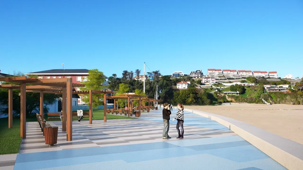 Paseo Mar&iacute;timo Suances