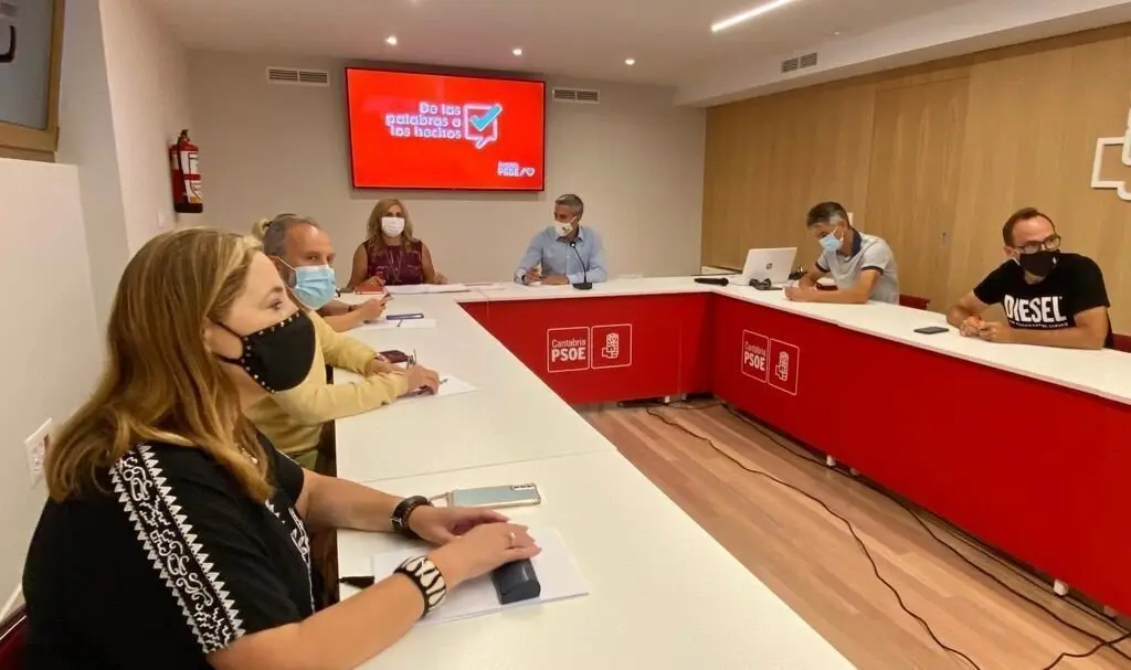 Comisi&oacute;n Ejecutiva Regional del PSOE de Cantabria