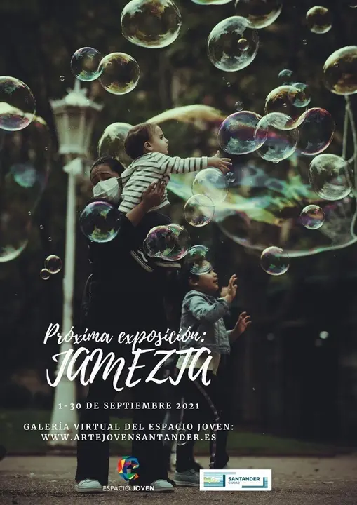 Cartel de la exposici&oacute;n del fot&oacute;grafo Jamezta