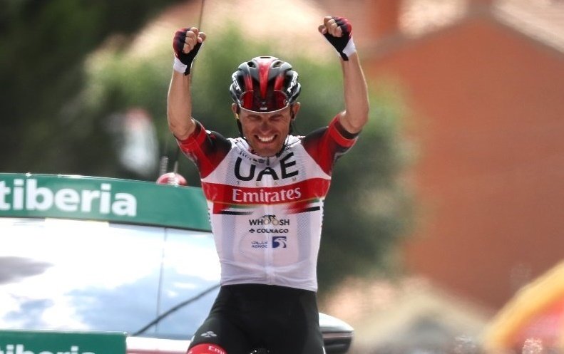 El ciclista polaco Rafal Majka triunfa en la etapa 15 de La Vuelta