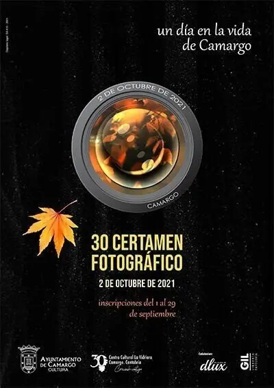 Cartel certamen foto.