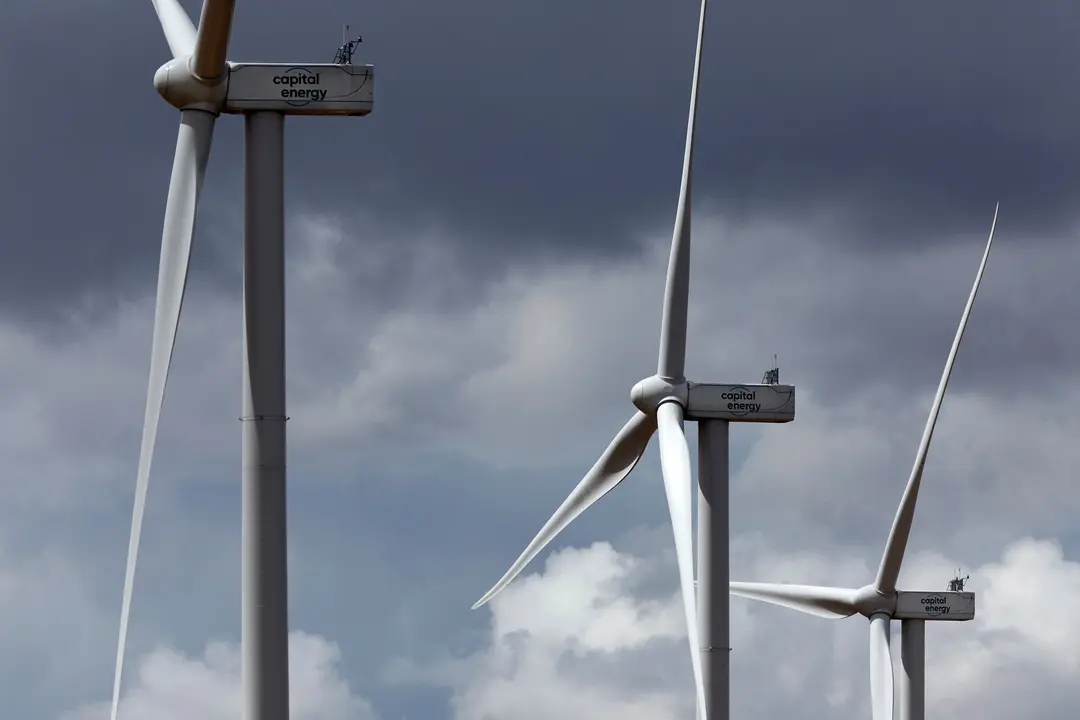 Archivo - Parque e&oacute;lico. Aerogeneradores