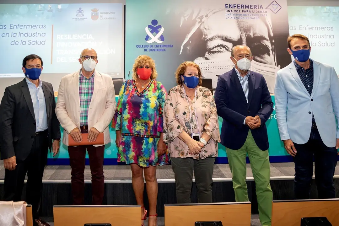 Los consejeros de Industria, Turismo, Innovaci&oacute;n, Transporte y Comercio, Javier L&oacute;pez Marcano, y de Sanidad, Miguel Rodr&iacute;guez, participan en la jornada 'Las Enfermeras en la Industria de la Salud: Resiliencia, Innovaci&oacute;n y Transformaci&oacute;n del Sector'