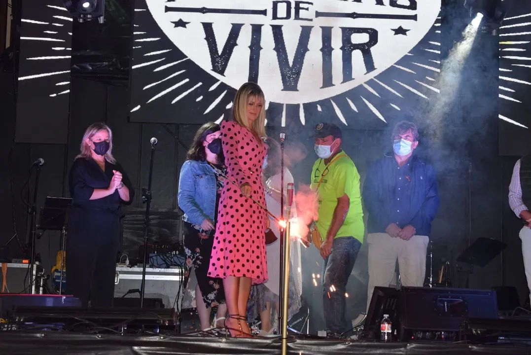 Chupinazo Fiestas Virgen de Valencia 2021.