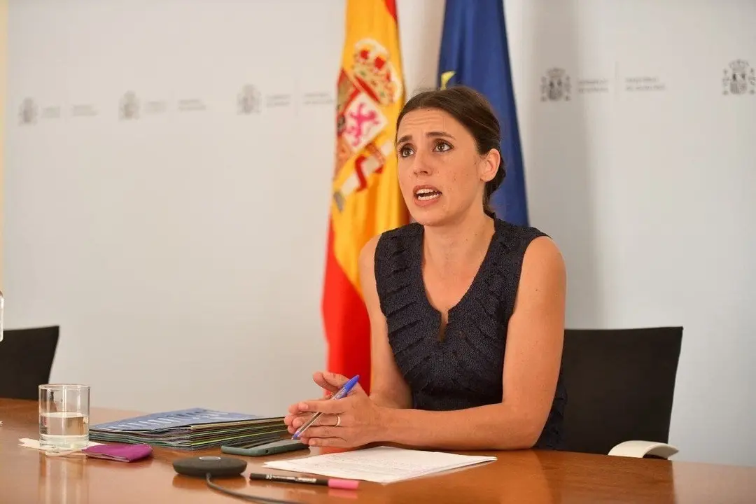 Imagen de archivo. La ministra de Igualdad, Irene Montero.