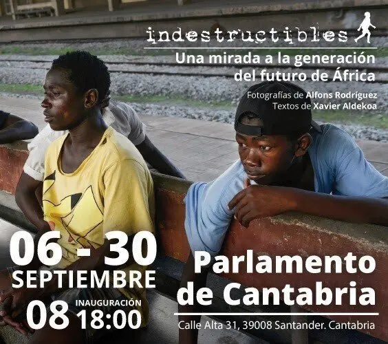 Cartel de la exposici&oacute;n fotogr&aacute;fica 'Indestructibles'