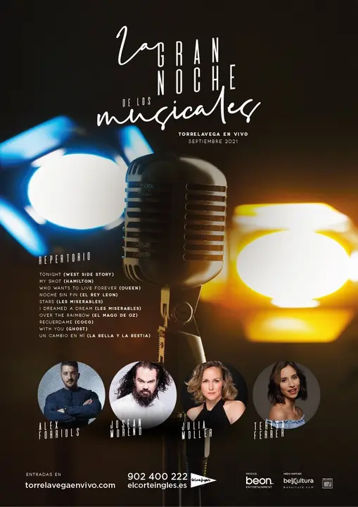 La Noche de los Musicales cartel