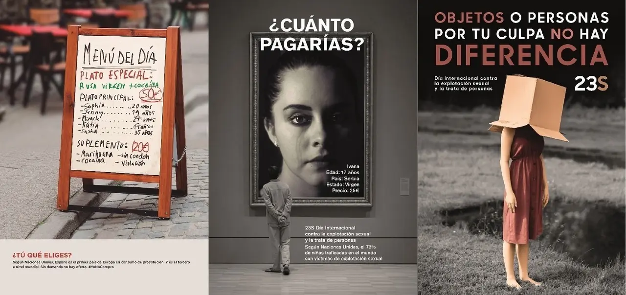 Propuestas presentadas para dise&ntilde;ar una imagen de campa&ntilde;a del D&iacute;a Internacional Contra la Explotaci&oacute;n Sexual
