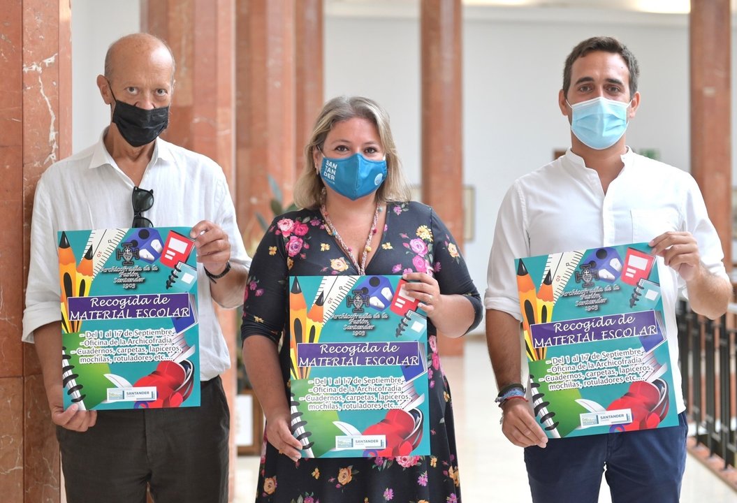 El Ayuntamiento de Santander apoya una campaña de recogida de material escolar