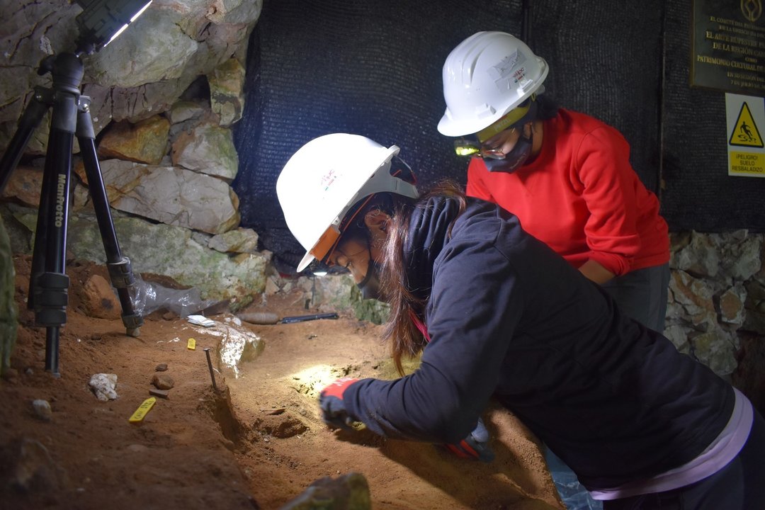 Estudio arqueológico cueva Chufín