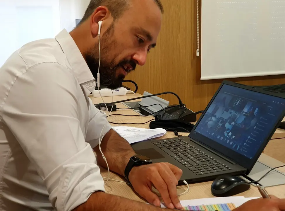 El alcalde de Torrelavega, Javier L&oacute;pez Estrada