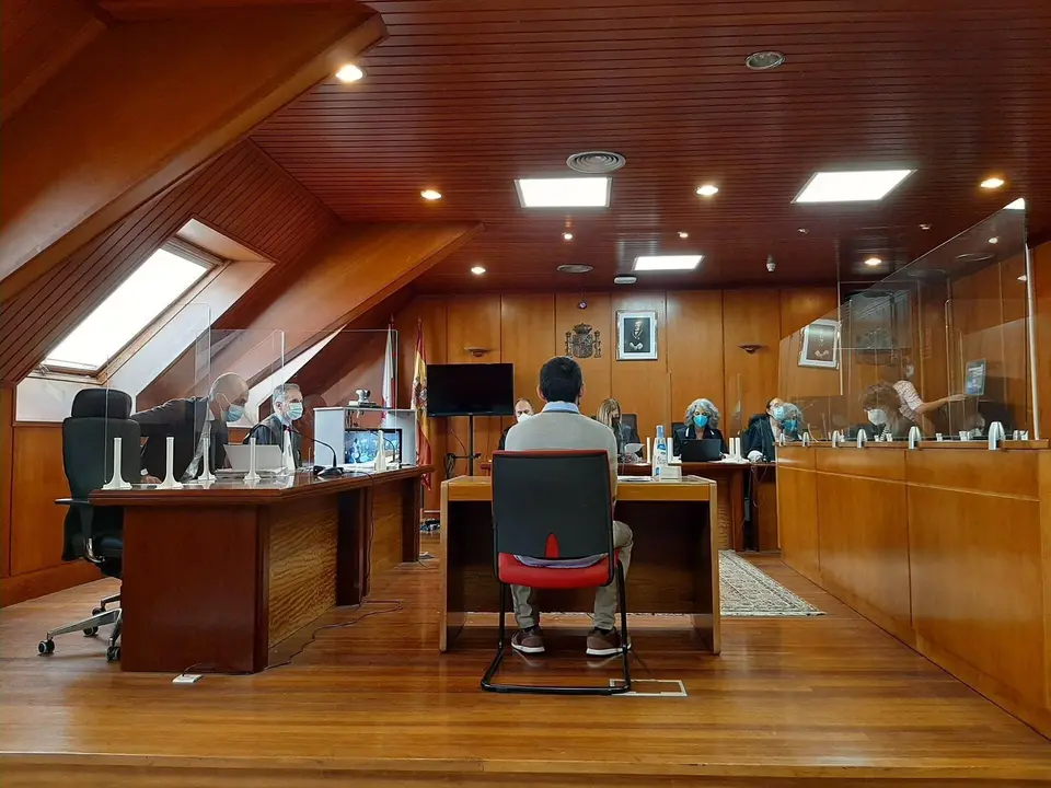 Archivo - Conductor acusado por el atropello mortal en Escalante, en el juicio contra &eacute;l en la Audiencia Provincial de Cantabria