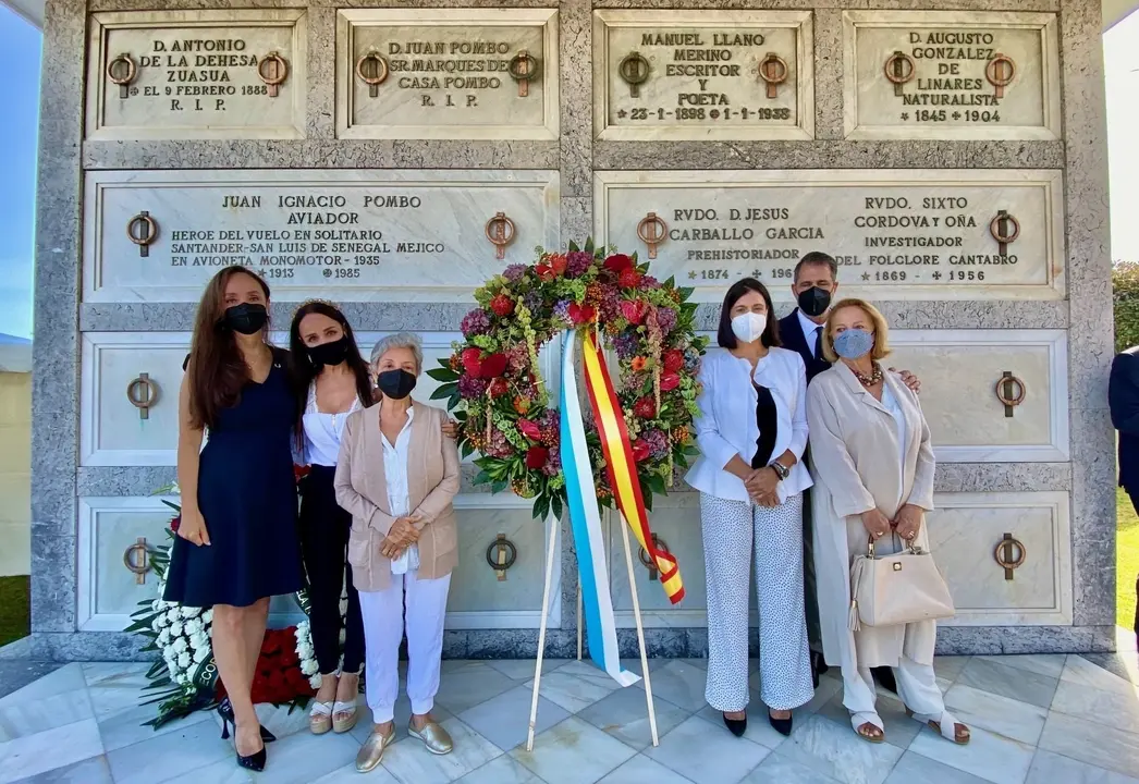 Homenaje a Vital Alsar en el Pante&oacute;n de los Ilustres de Ciriego